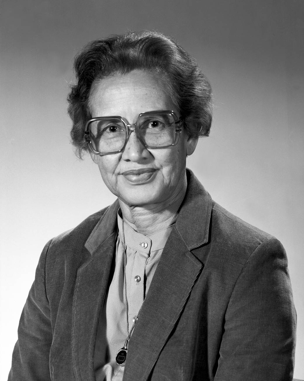 Archival portrait of NASA mathematician Katherine Johnson